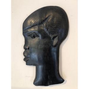 Profile Of A Man's Head Belgian Congo Circa 1930/40