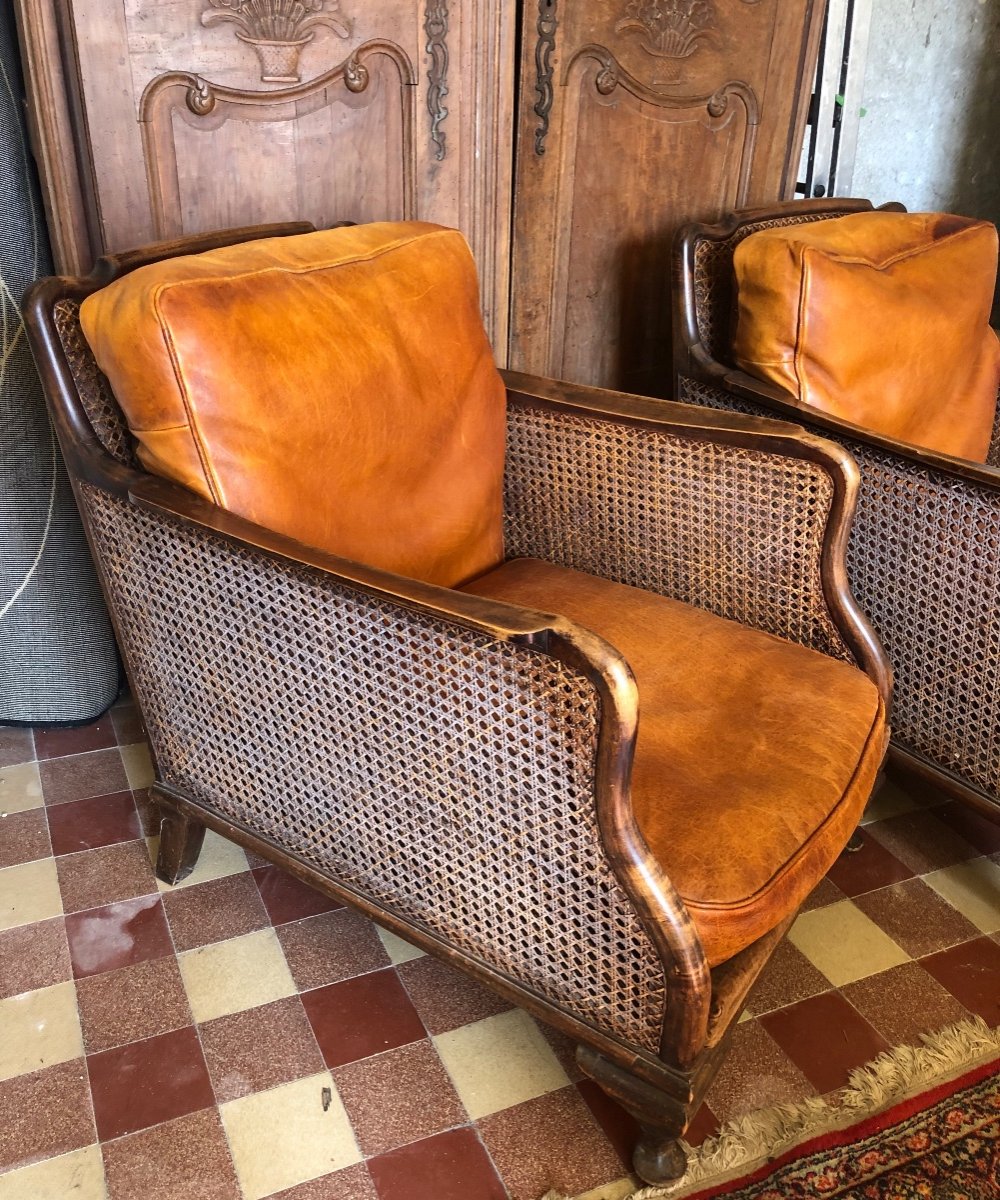 Pair Of Chappendale Armchairs-photo-2