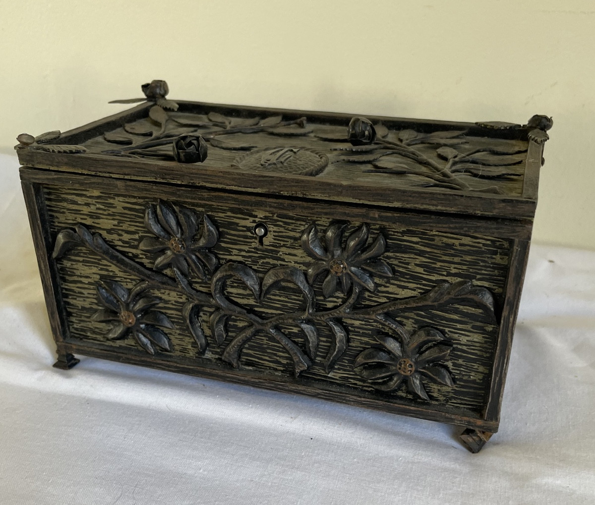 Boîte Coffret à Bijoux Art Deco 