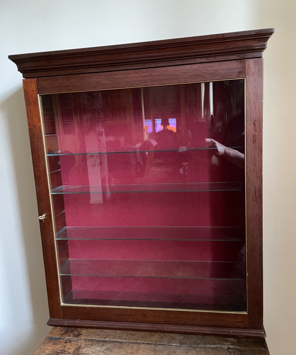 Vitrine En Acajou 