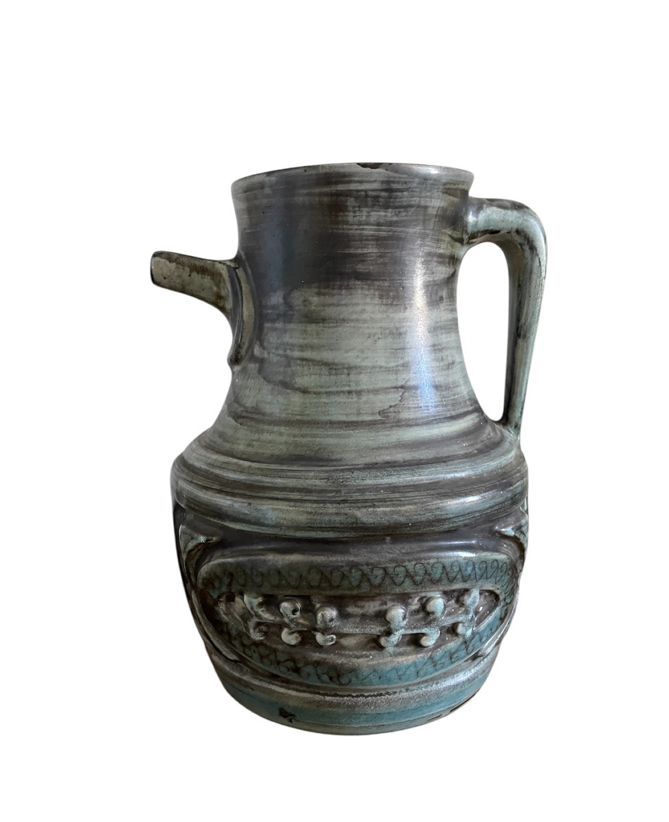 Jean Lapinasse Pitcher Vase 