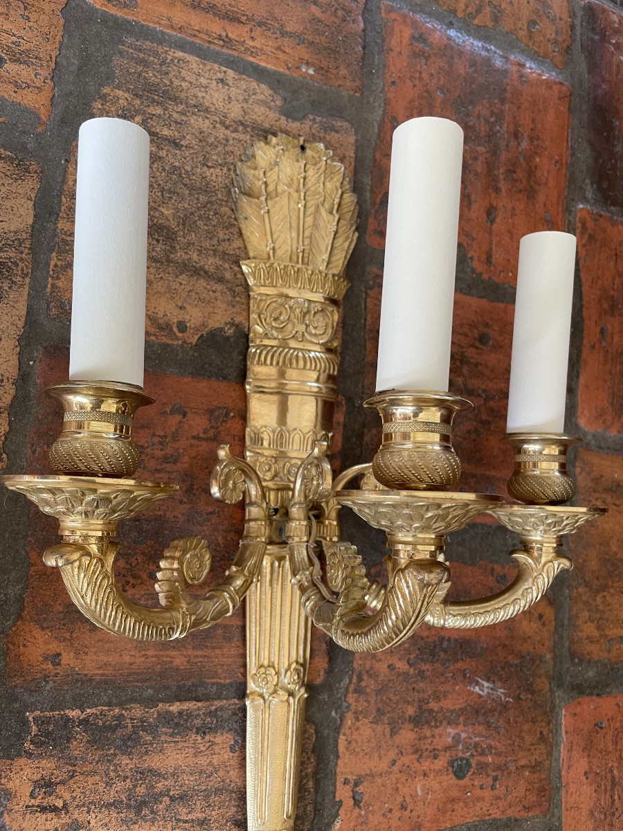 Bronze Wall Sconce -photo-4