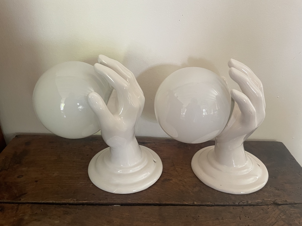 Pair Of Sconces