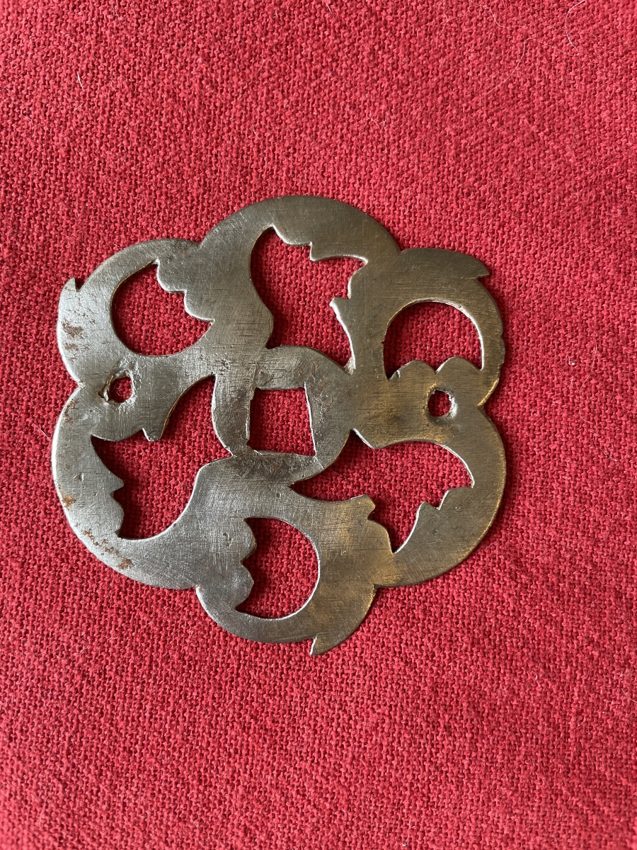 Wrought-iron Door Handle Rosette -photo-3
