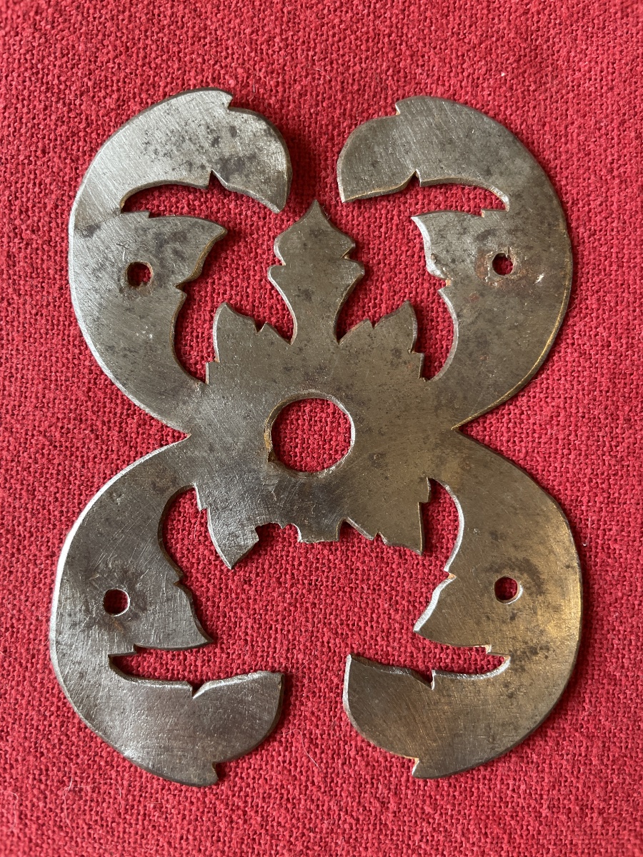Wrought-iron Door Handle Rosette -photo-4