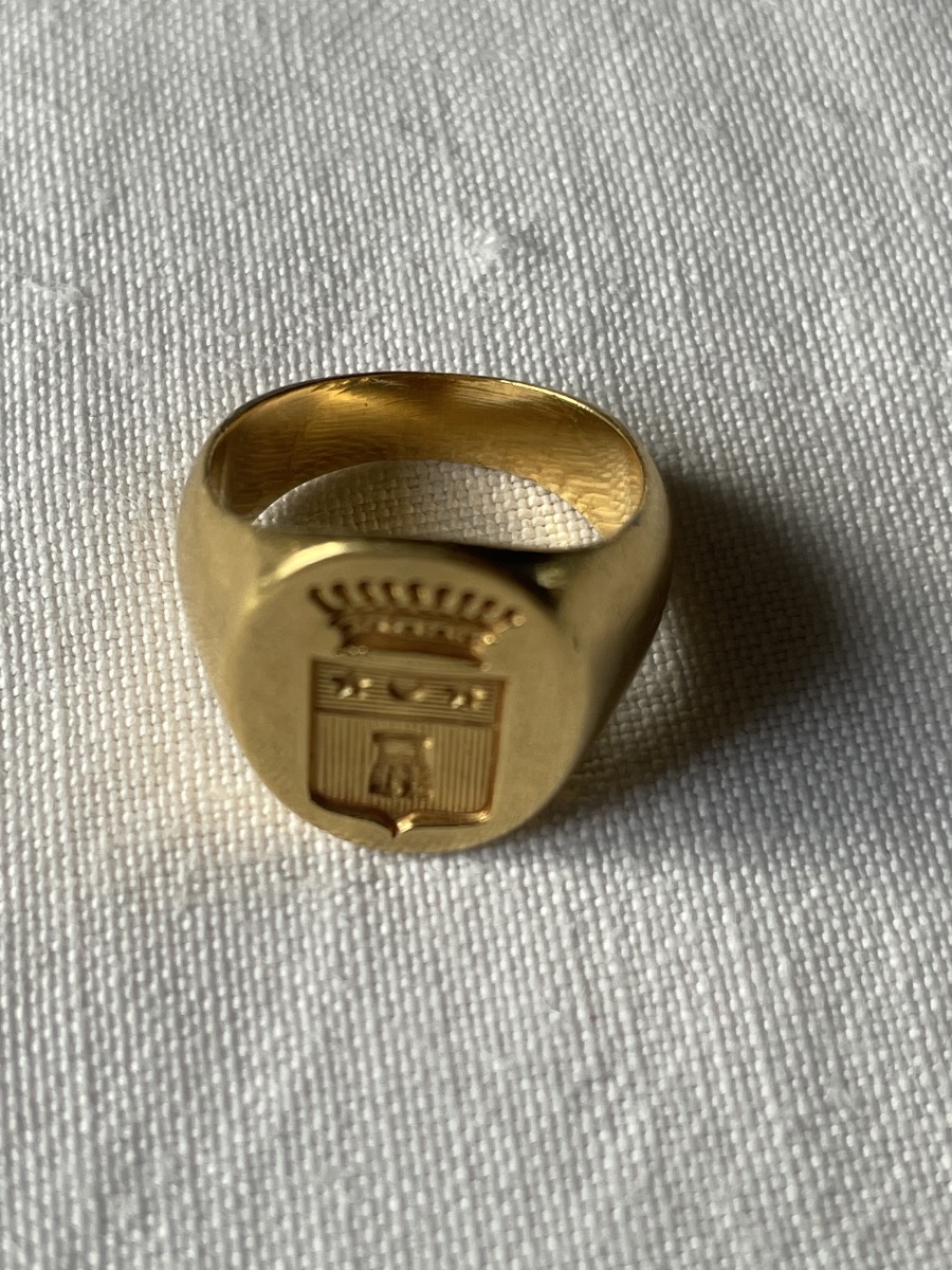 Gold Signet Ring -photo-2