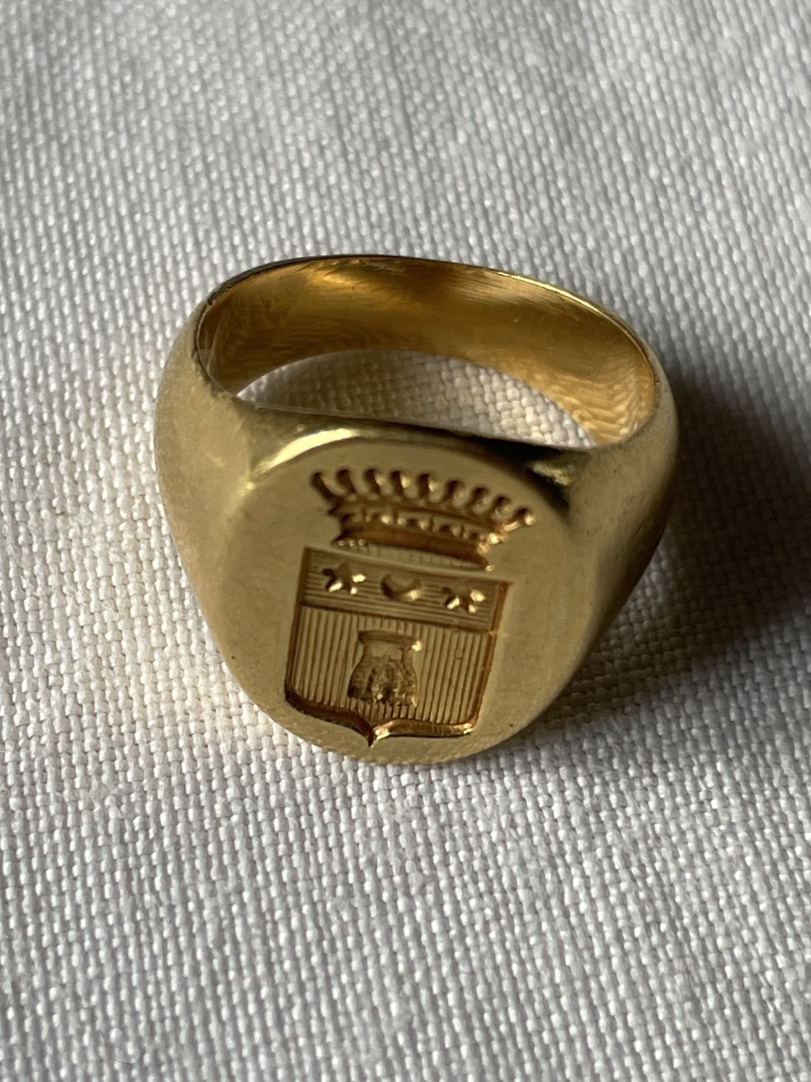 Gold Signet Ring 