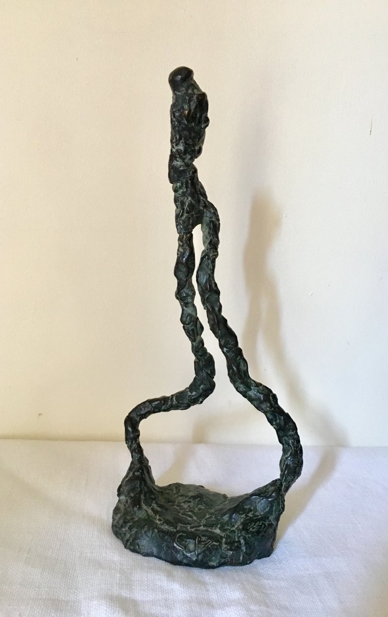Sculpture En Bronze style Giacometti