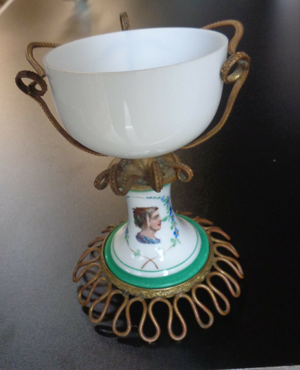 Lampe Veilleuse d'Autel  Napoléon III