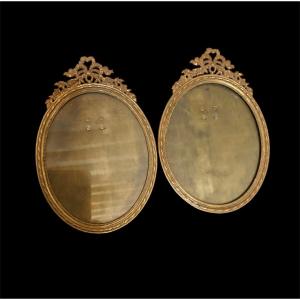 Pair Of Bronze Frames 