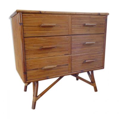 Bamboo Dresser 1960s