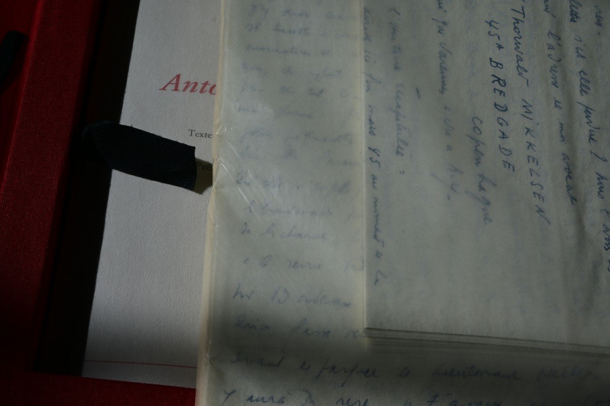 Collection Of Letters From Louis-ferdinand Céline To Antonio Zuolaga-photo-2