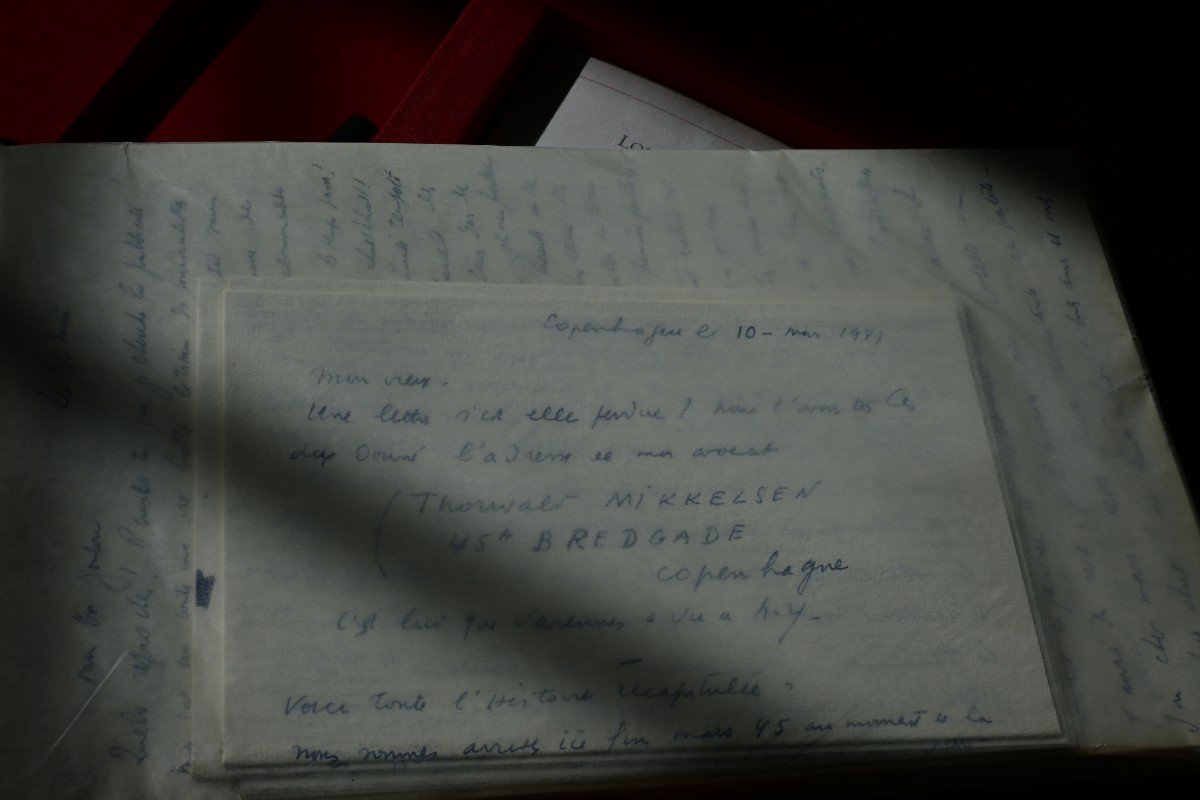 Collection Of Letters From Louis-ferdinand Céline To Antonio Zuolaga-photo-1
