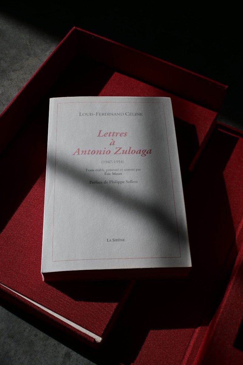 Collection Of Letters From Louis-ferdinand Céline To Antonio Zuolaga-photo-3