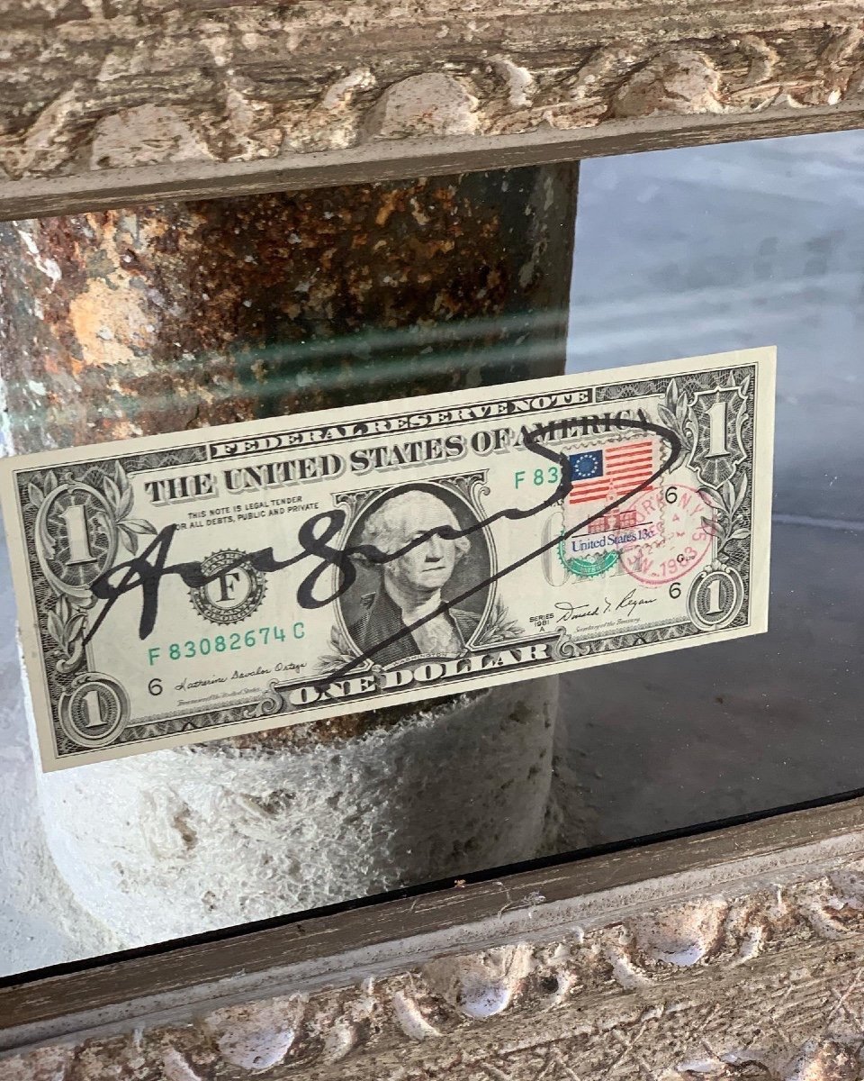 Andy Warhol - "one Dollar Bill" 1983-photo-1