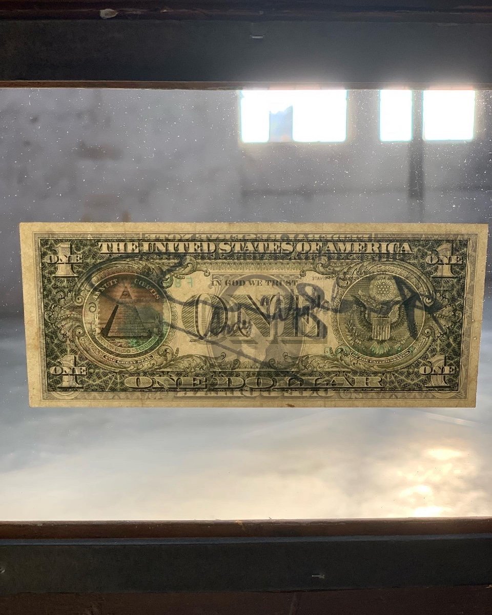 Andy Warhol - "one Dollar Bill" 1983-photo-2