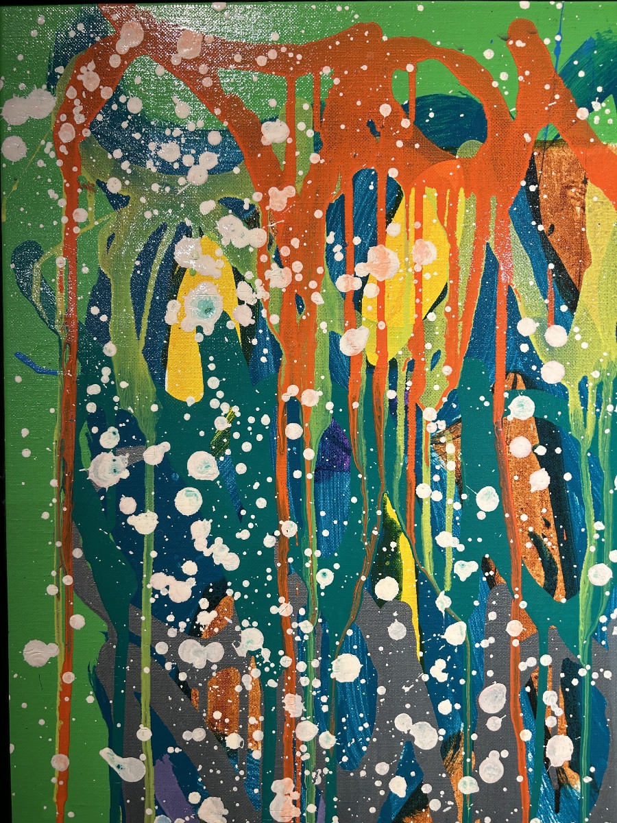 Jonone - Huile Sur Toile -photo-2