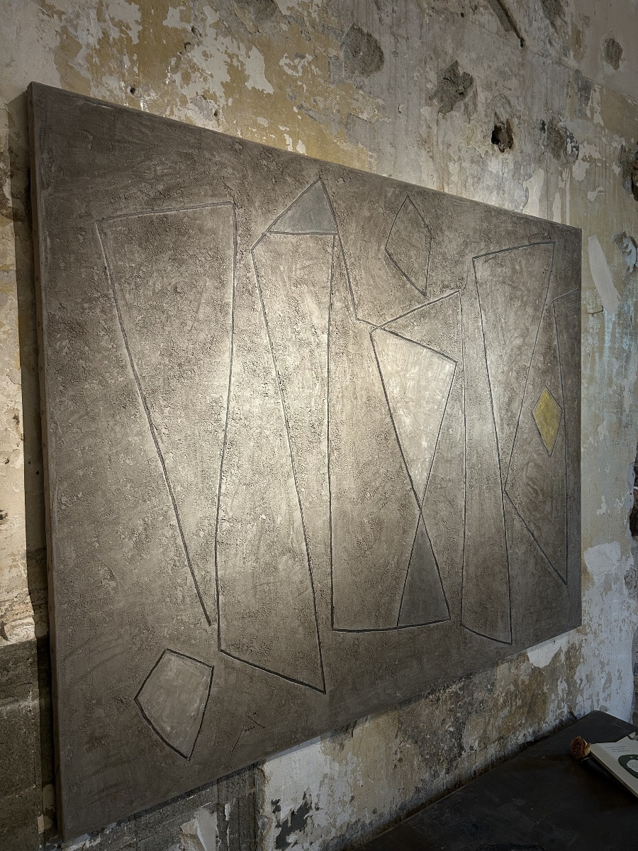 Georges Ferrato - Ciment sur toile -photo-1