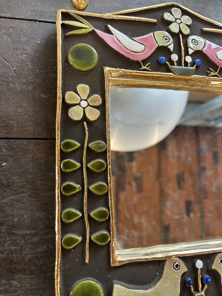 Mithe Espelt - Bocage Mirror In Perfect Condition -photo-2