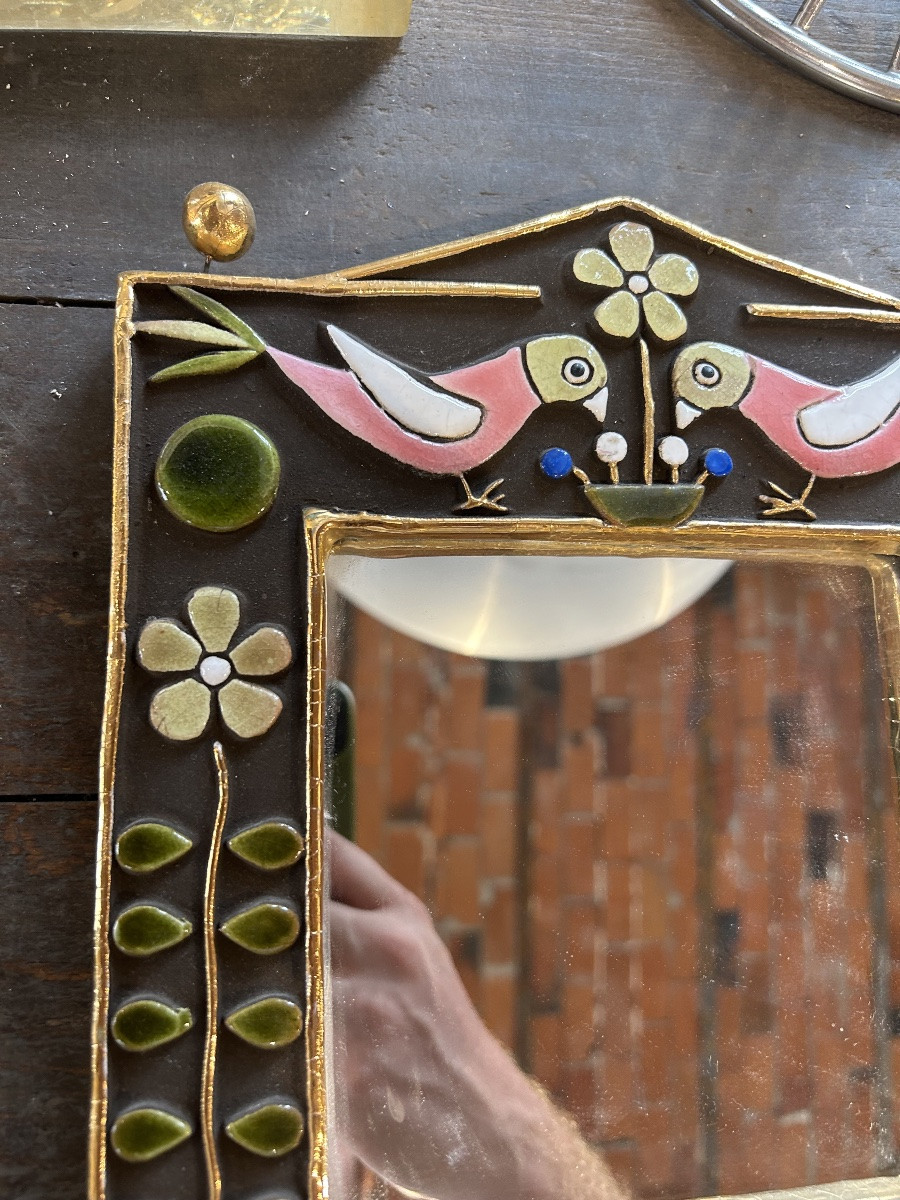 Mithe Espelt - Bocage Mirror In Perfect Condition -photo-3