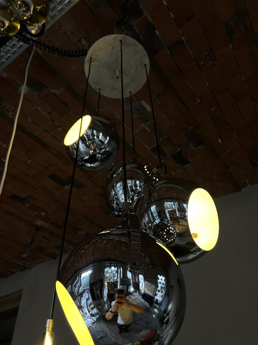 Goffredo Reggiani - 5 Eyeball Pendant Light-photo-3