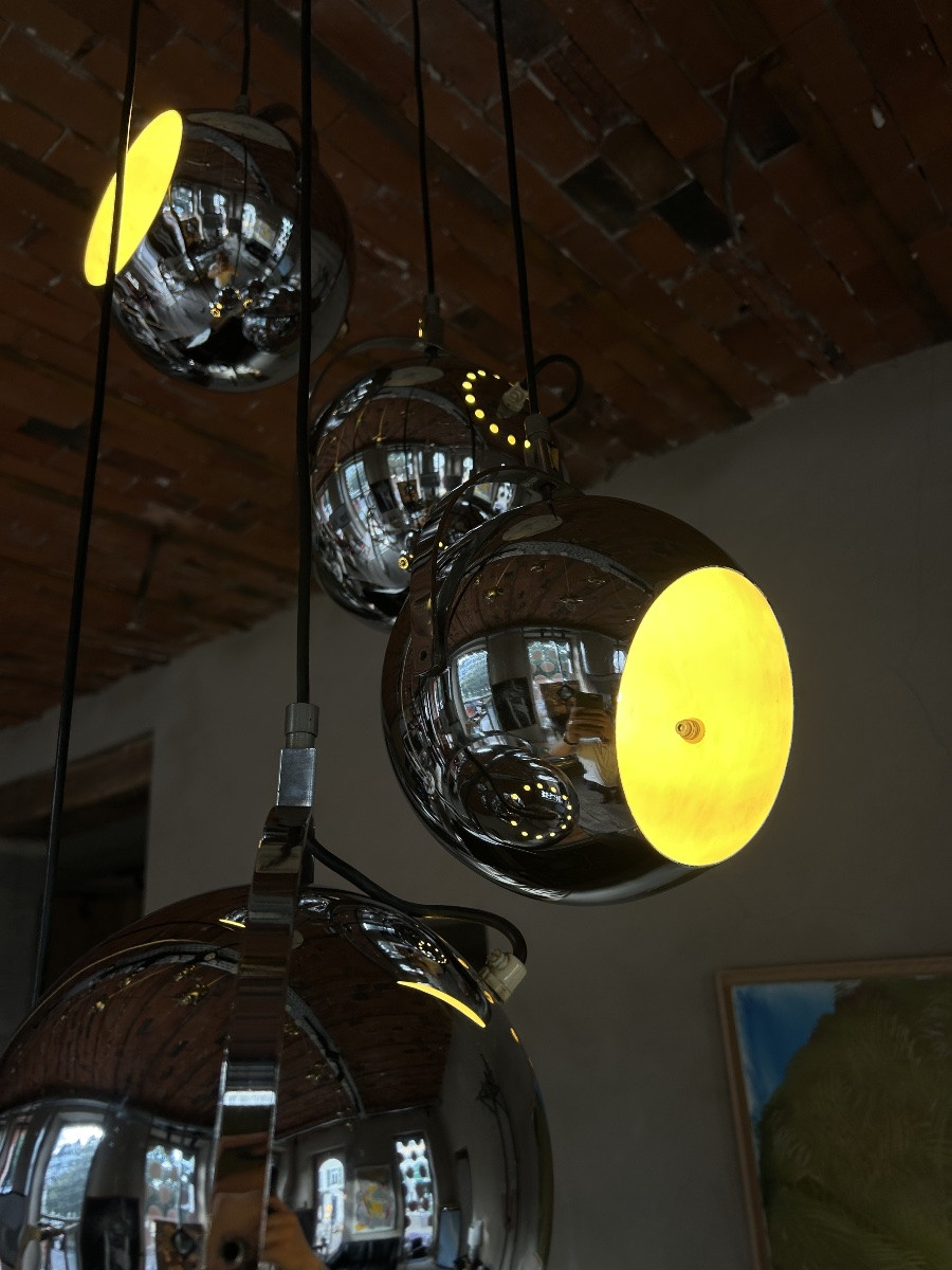 Goffredo Reggiani - 5 Eyeball Pendant Light-photo-4