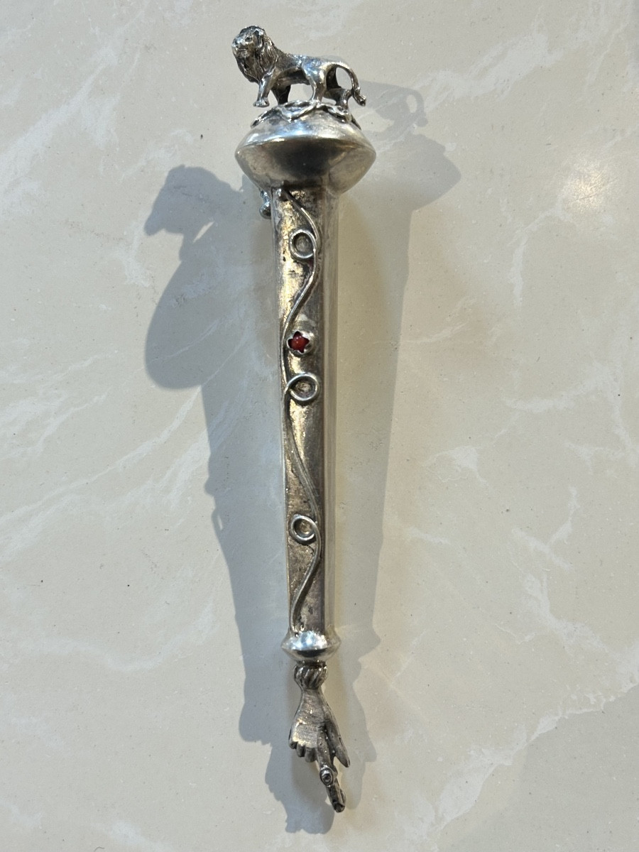 Yad Etsba Reading Finger, Torah Pointer, Tora-zeiger. 19th Century