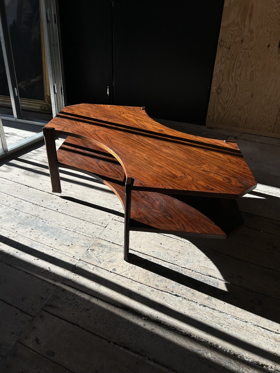 Table basse en palissandre de Sormani, Italie 1960-photo-2