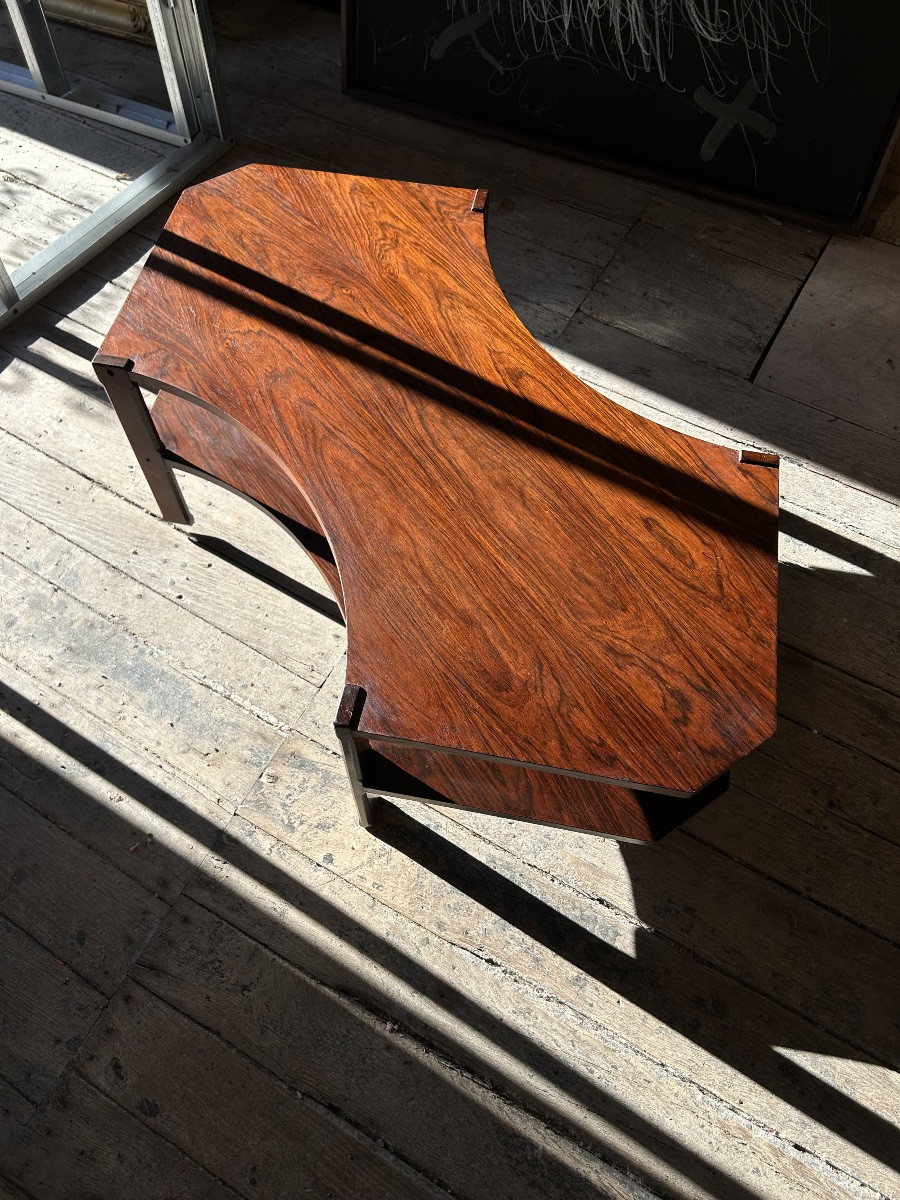 Table basse en palissandre de Sormani, Italie 1960-photo-4