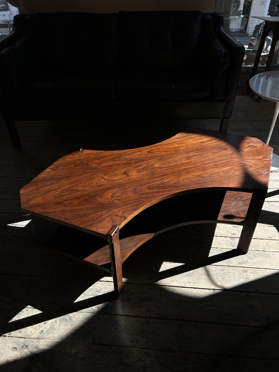 Table basse en palissandre de Sormani, Italie 1960-photo-1