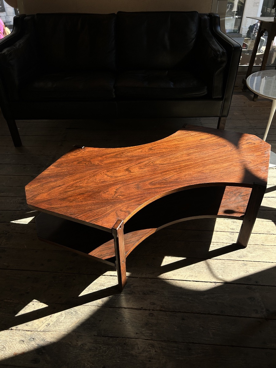 Table basse en palissandre de Sormani, Italie 1960-photo-2