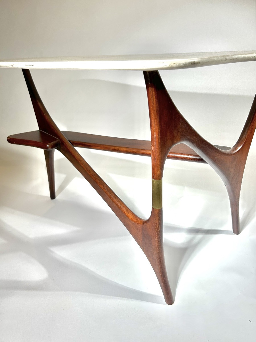 Italian Coffee Table From The 50s-photo-3