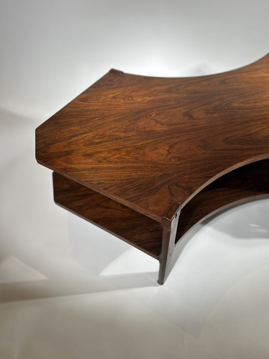 Table basse en palissandre de Sormani, Italie 1960-photo-2