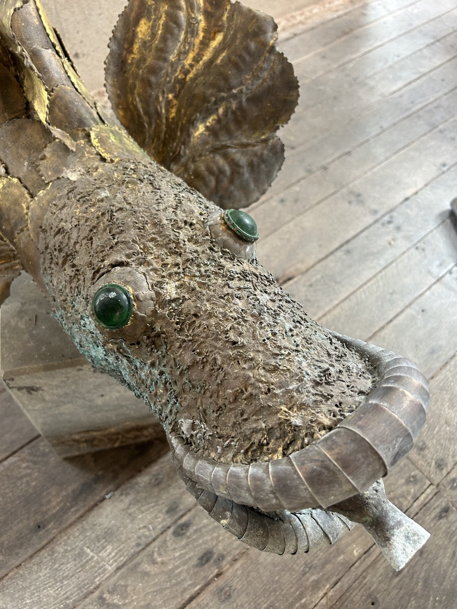 Sculpture fontaine d’Henri Fernandez, 1970-photo-2