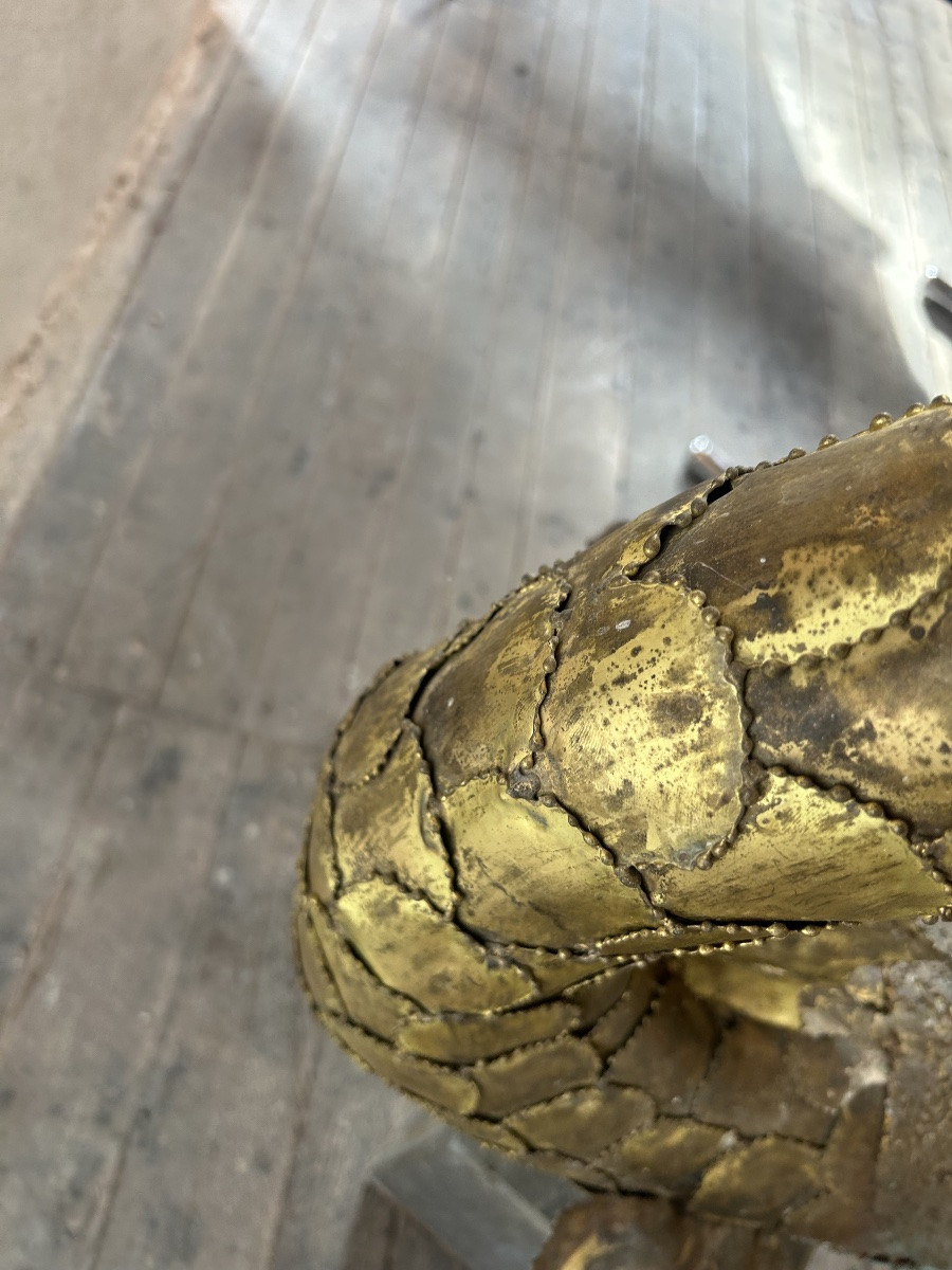 Sculpture fontaine d’Henri Fernandez, 1970-photo-1