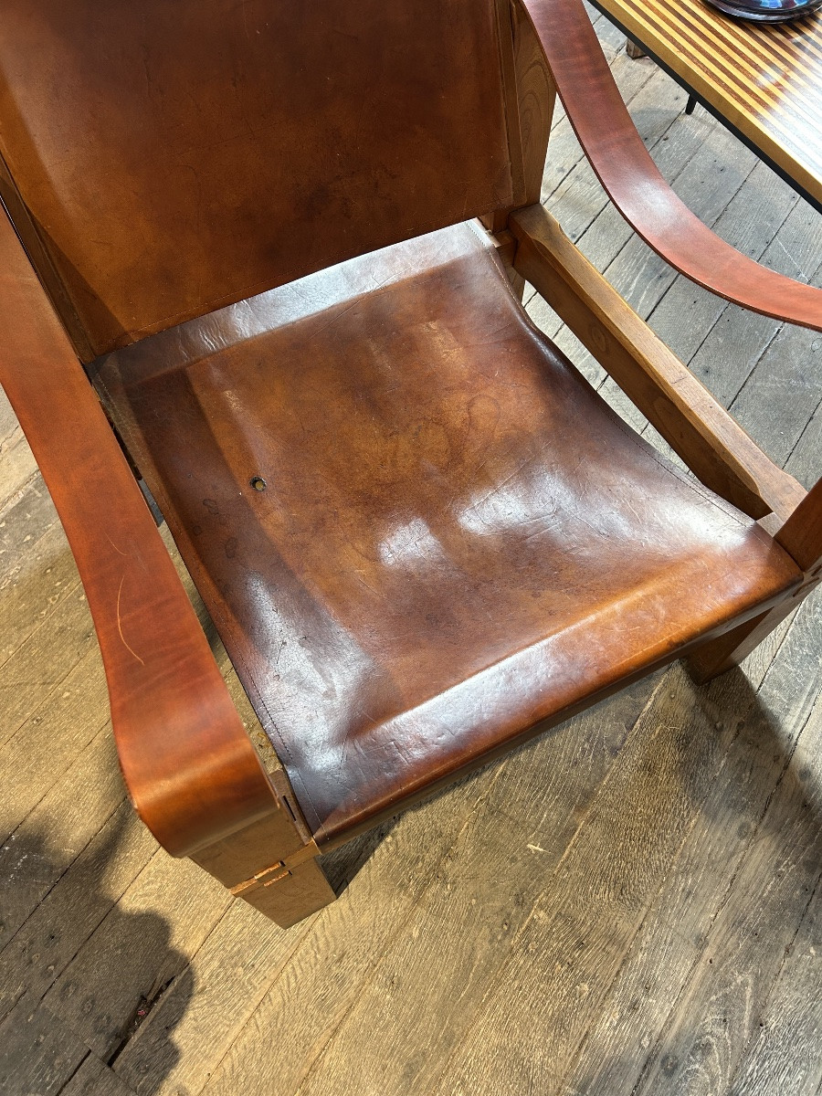 Pierre Chapo - Safari Armchair Type S10-photo-3