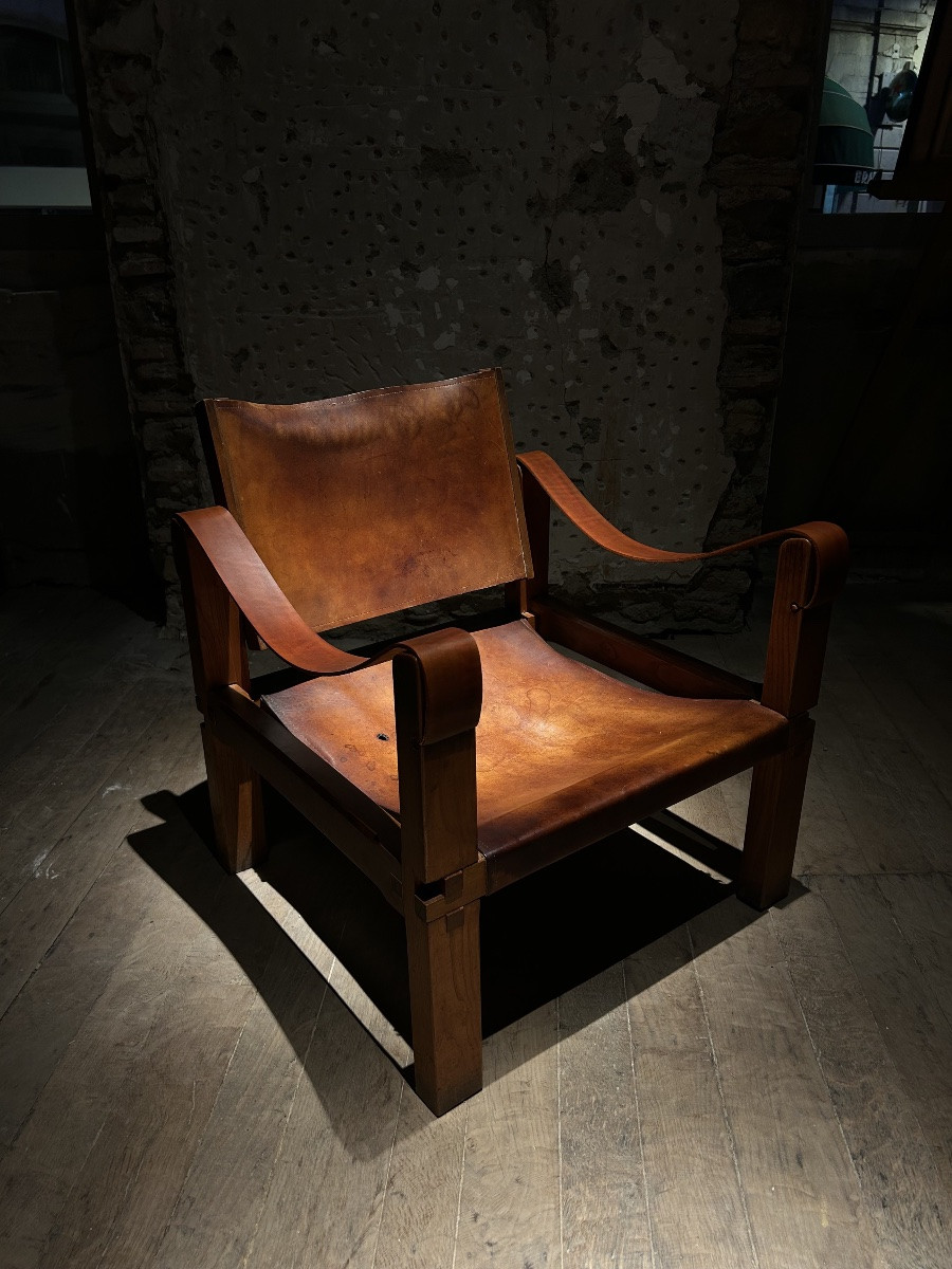 Pierre Chapo - Safari Armchair Type S10-photo-2