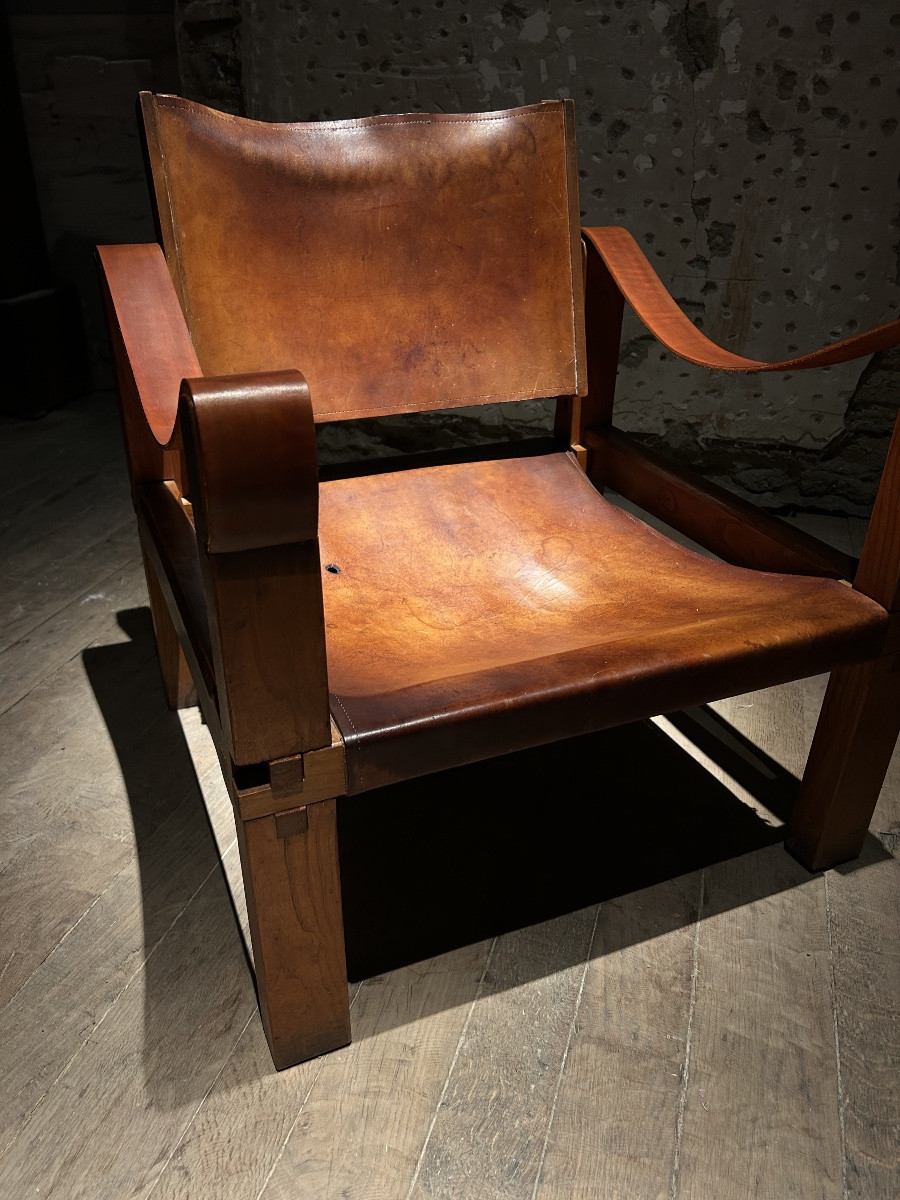 Pierre Chapo - Safari Armchair Type S10-photo-3