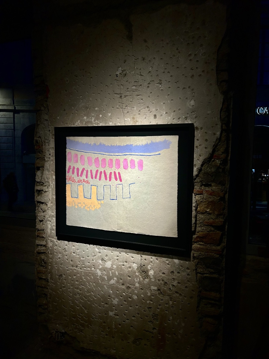 Giorgio Griffa - Campo Azzuro