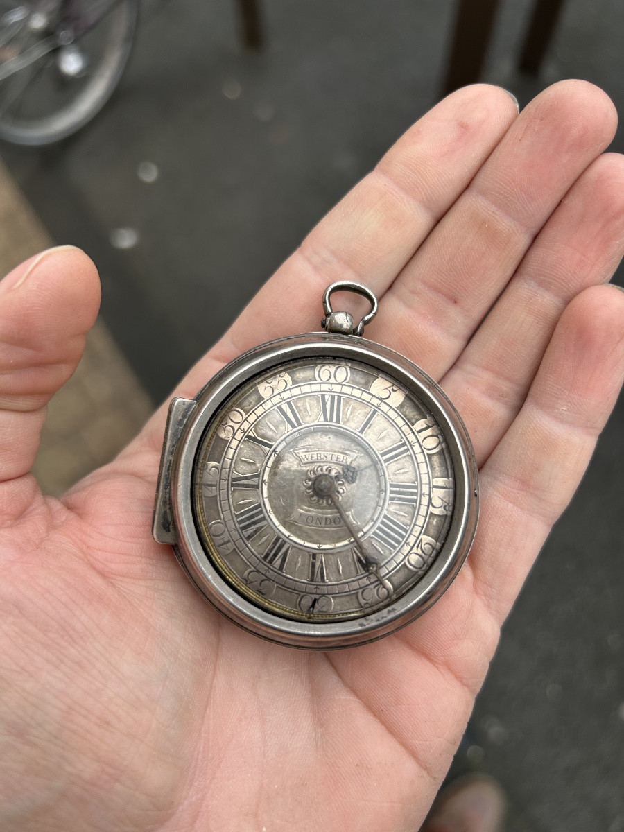 William Webster Pocket Watch With Complications, 1700, London-photo-2