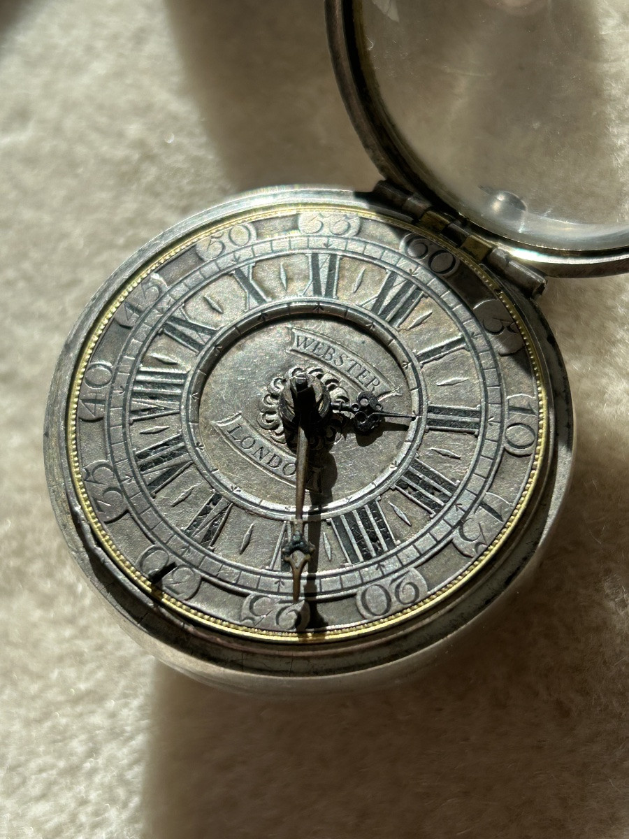 William Webster Pocket Watch With Complications, 1700, London-photo-2