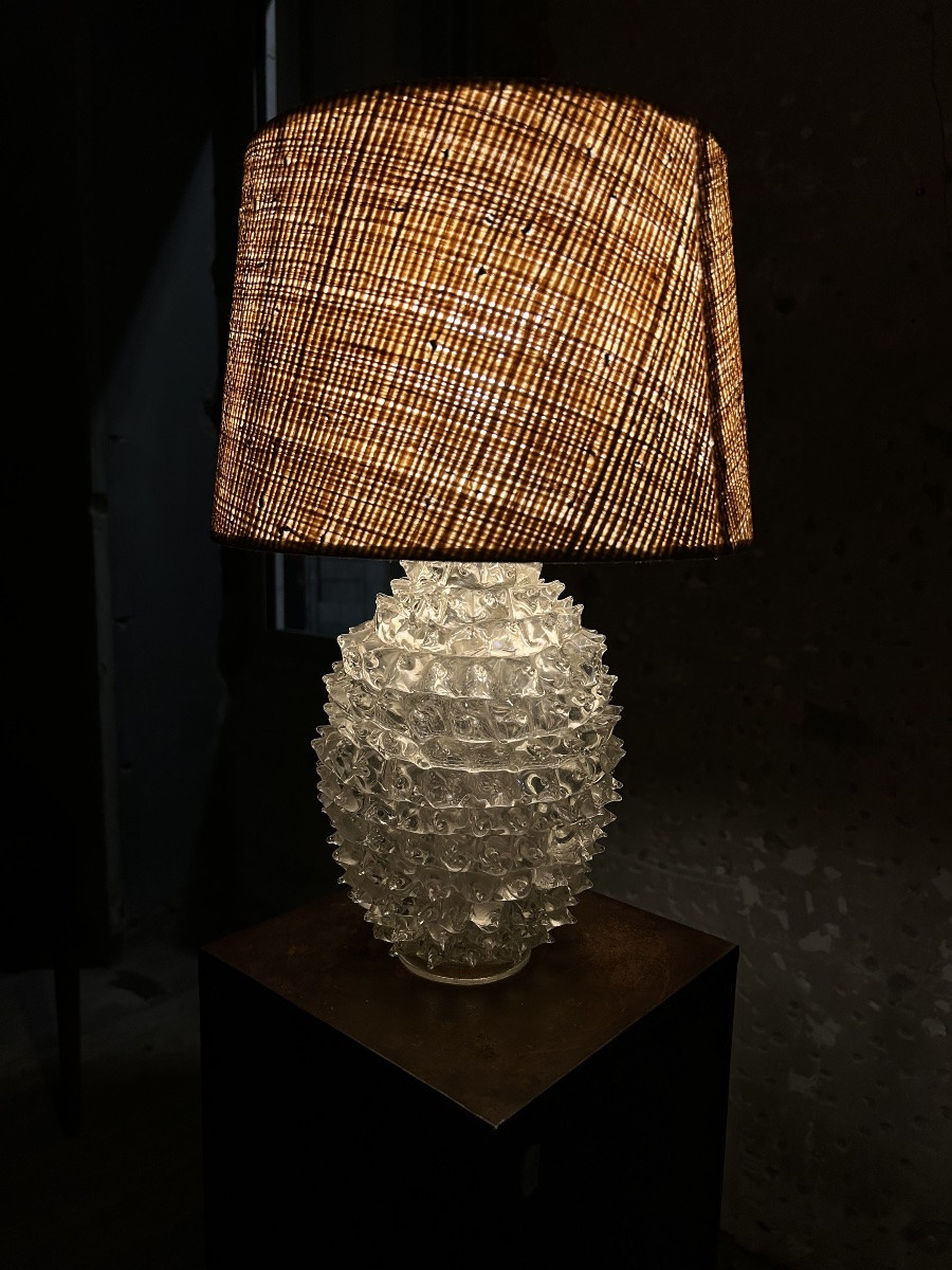Rostrato Lamp By Barovier & Toso, Circa 1940-photo-2