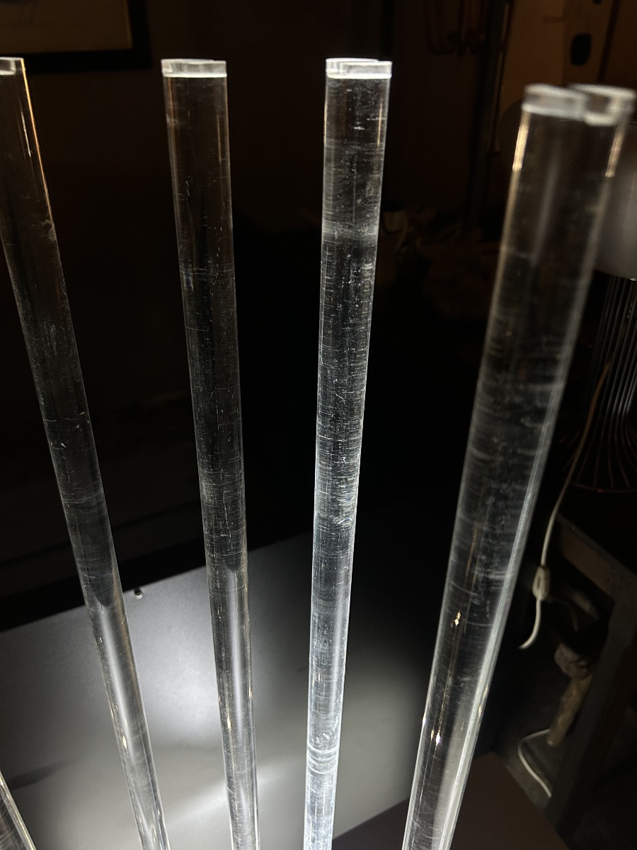 Sculpture: Illuminated Italian Coat Rack, 1970-photo-4