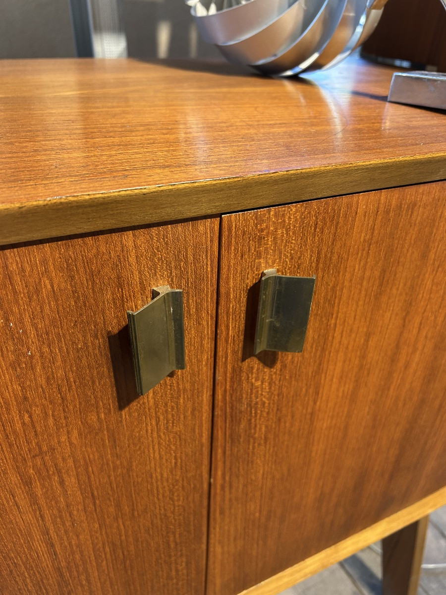 Modular Italian Teak Bookcase, 1970-photo-3