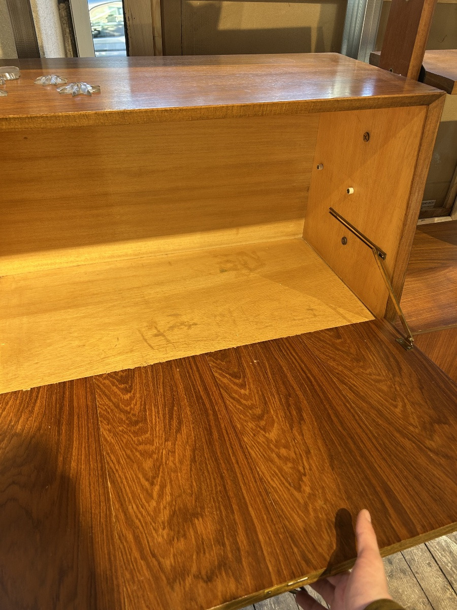 Modular Italian Teak Bookcase, 1970-photo-2