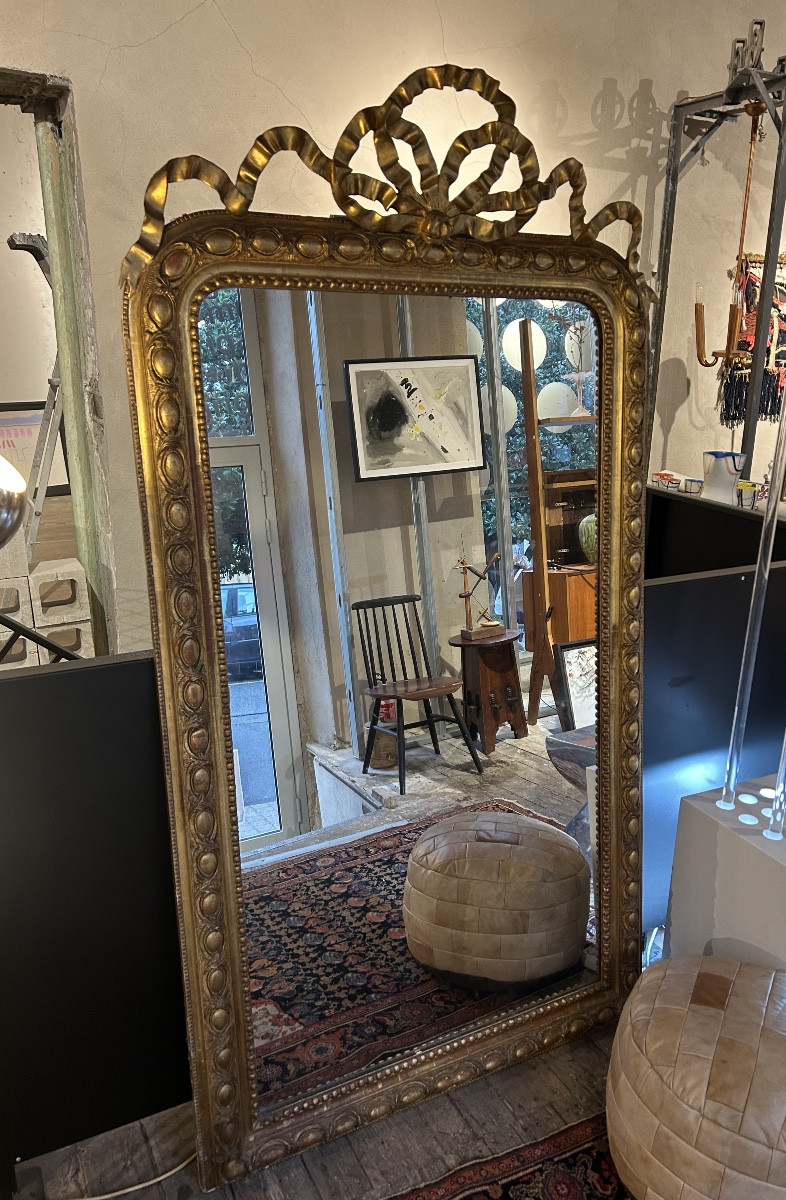 Large Louis Philippe Mirror, 19th Century