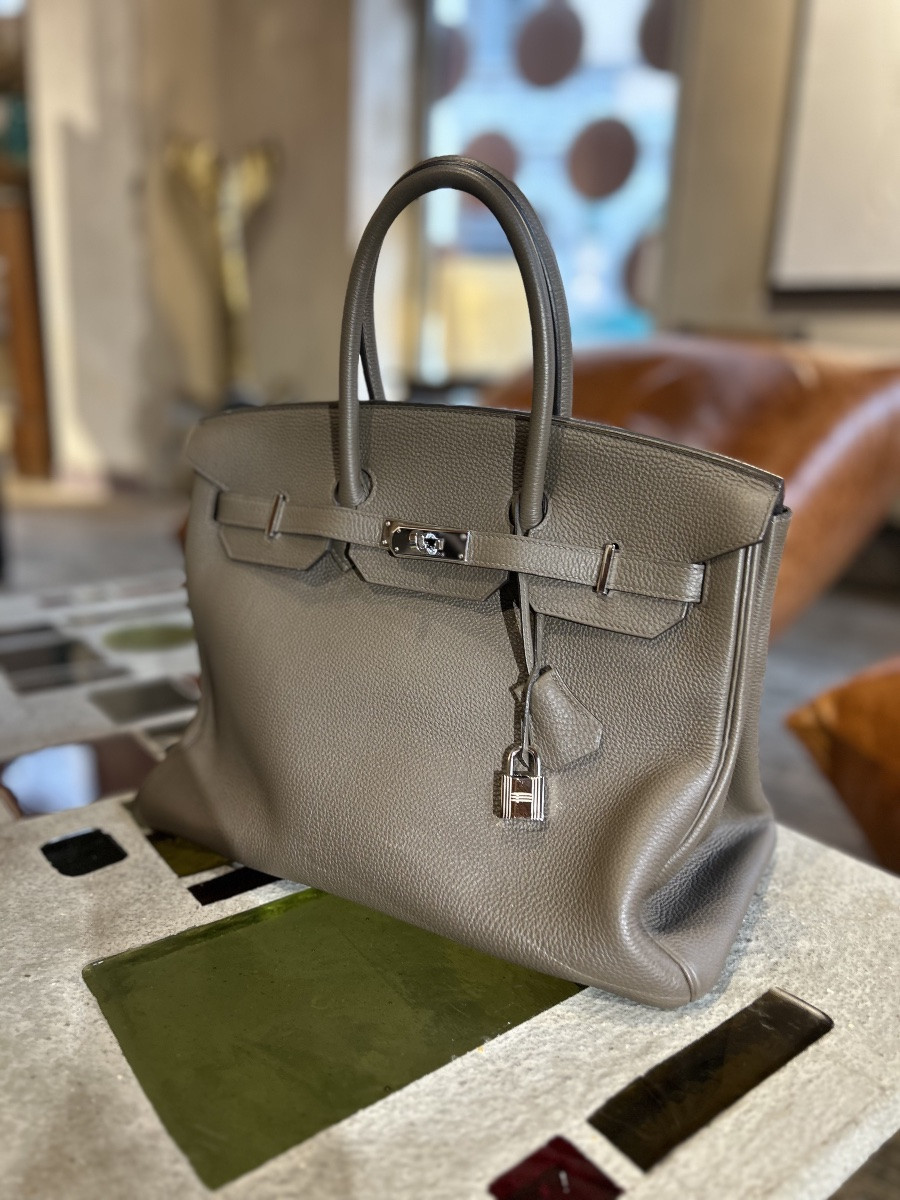 Hermès - Sac Birkin 35 Veau Togo full set-photo-2