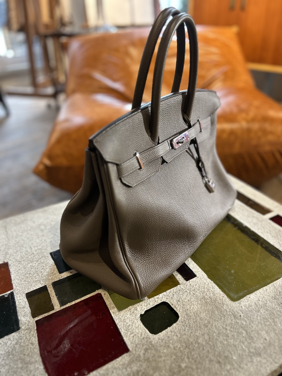 Hermès - Sac Birkin 35 Veau Togo full set-photo-3
