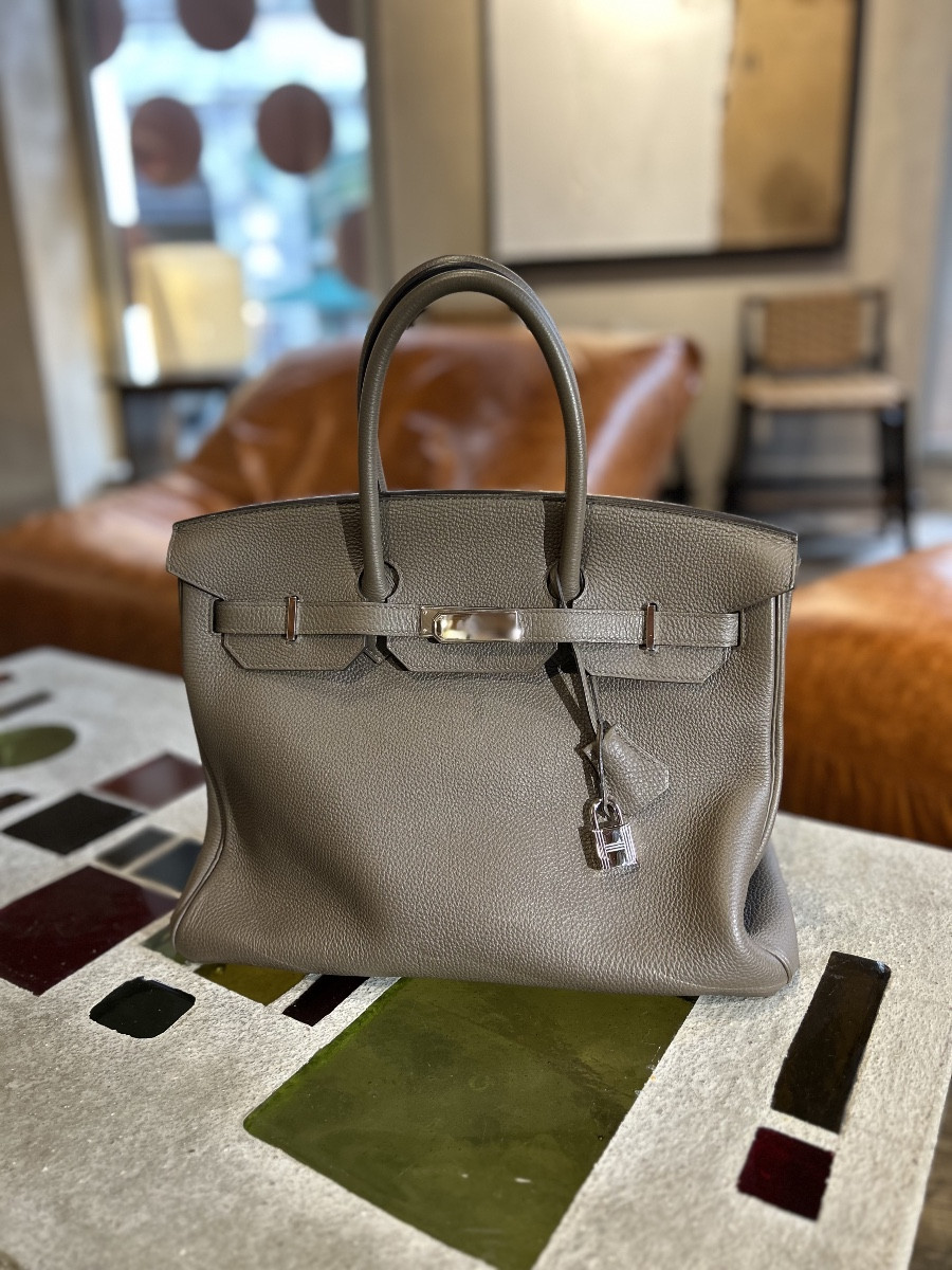 Hermès - Sac Birkin 35 Veau Togo full set