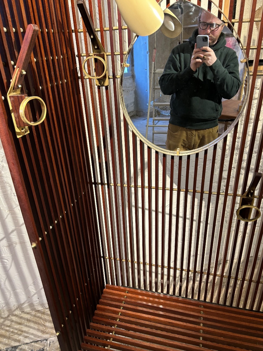 Porte manteau modulable italien années 60-photo-1